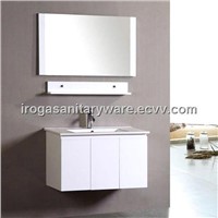 White Vanity Without Handles (IS-2003)