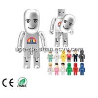 Promotional China Metal Robot USB Flash Drive