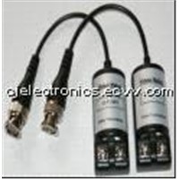 Twisted-Pair Video Transmitter-Passive Video Balun (CJ-201C)