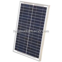 10W poly solar panel kit