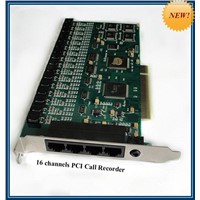 16 channels telephone recording card,free software