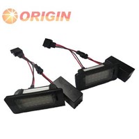 18SMD  LED license plate lamp for AUDI Q5/A4/A5/TT