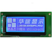 192- x 64-lcd module 1 Parallel COG LCM Module with NT7538 Controller, PCB Size of 130 x 65mm