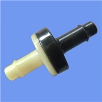 1/4&amp;quot;ABS body materi silience seal material plastic non return check valve