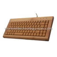 1 Keypad Bamboo Keyboard with 88 Keys