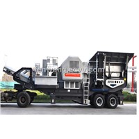 2012 New mobile primary jaw crusher