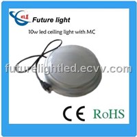 2012 new products:Manufacturers supply Epistar 10w microwave sensor led ceiling light