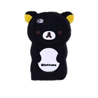 3D Relax Rilakkuma Bear Case For iPhone 4