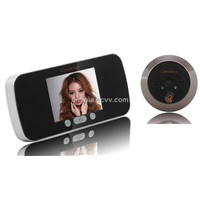 3.0-inch LCD Door Viewer with Auto-detection Infrared Night Vision and Image Zoom(OM13-P))
