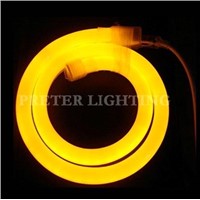 3.9W - 8W Meter Architectural LED Decoration Light / Yellow LED Neon Flex Light