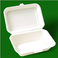 600ml biodegradable paper box,lunch box