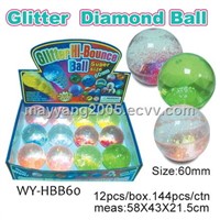 60mm Glitter Diamond Ball (WY-HBB60)
