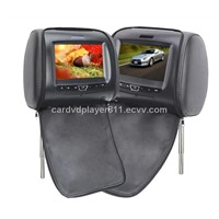 7 Inch Headrest DVD Player with DVB-T + Gaming System (Pair)