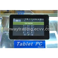 7&amp;quot; epad android 2.2 tablet pc GSM phone call 800MHz VIA WM8650 laptop
