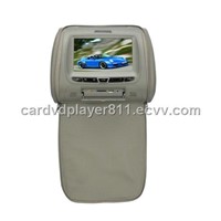 7inch HD Digital screen Car headrest DVD with Digital TV FM/IR GAME play USB/SD(zipper optional)