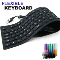 85  keys silicone flexible keyboard