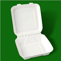 9 inch  biodegradable paper lunch box