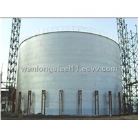ASSEMBLY HOT-GALVANIZED CORRUGATED STEEL SILO