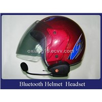 Bluetooth helmet headset with 500m intercom