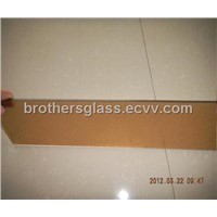 Bronze Nashiji Patterned Louver Glass