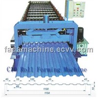 C10 Roofing Sheet Color Steel Forming Machine
