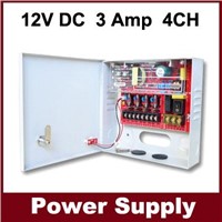 CCTV Power Supply 12v 3a 4ch power supply