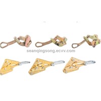 Wire rope cable grip,aluminum alloy cable clamp