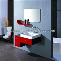 Ceramic Basin Bathroom Furniture (IS-3035)