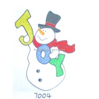 Christmas Polymer clay  christmas Window applique/sticker