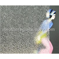 Clear Diamond Patterned Glass