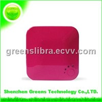 Color Box 1800mAh Portable Power Bank for iPad Galaxy Tab iPhone Mobile Phone PSP GPS DV  (GP3693P)
