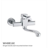 Competitive Single Handle Wall-Mounted Kitchen Mixer