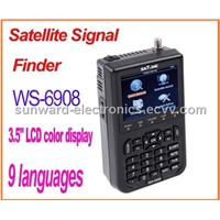 DVB-S FTA Digital Satellite Finder Meter SatLink WS-6908