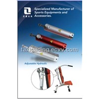 Double action hydraulic cylinder