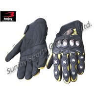 Durable Full Finger Motorcyle Gloves
