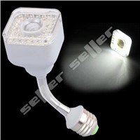 E27 PIR Infrared Motion Sensor 39 LED Light Bulb Lamp 3W 280lm