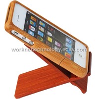 Eco-friendly natural bamboo mobile case for I phone