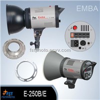 Emba series studio digital flash light, bowens and elinchrom adapter