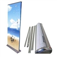 Exhibition roll up banner stand