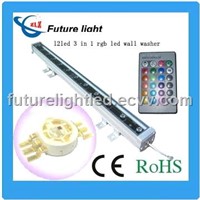 Factory direct sales 12led 3 in1 36w 7 color with remote wall washer led
