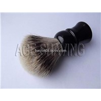 Faux Ebony Handle Silvertip Badger hair Knot Size 24mm