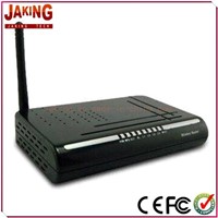 Four LAN Ports Wireless Modem Router with 12V AC at 1,200mAh Output Voltage and 150Mbps Capacity