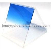 Graduated  square filter Plexiglas Colour Filter for Cokin P Series