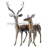 HOT Animal Bronze Sculpture Deer
