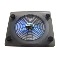 HOT big fan laptop cooling pad with LED