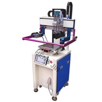 HS-260PME electric screen printing machine with servo motor for high printing accuracy