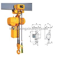 HSY elctric hoist, constructive lifting hoist