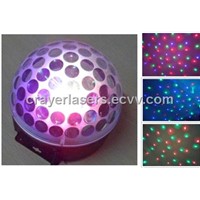 July Arrvial !CR-LD-02  Colorful  LED Crystal Magic Ball  (Without MP3)