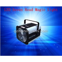 LED Seven Head Magic Light