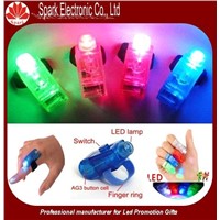 LED flashing finger light
